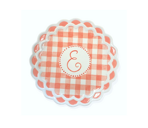 Color Me Mine Brentwood Gingham Monogram