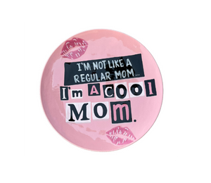 Color Me Mine Brentwood Mom Dinner Plate